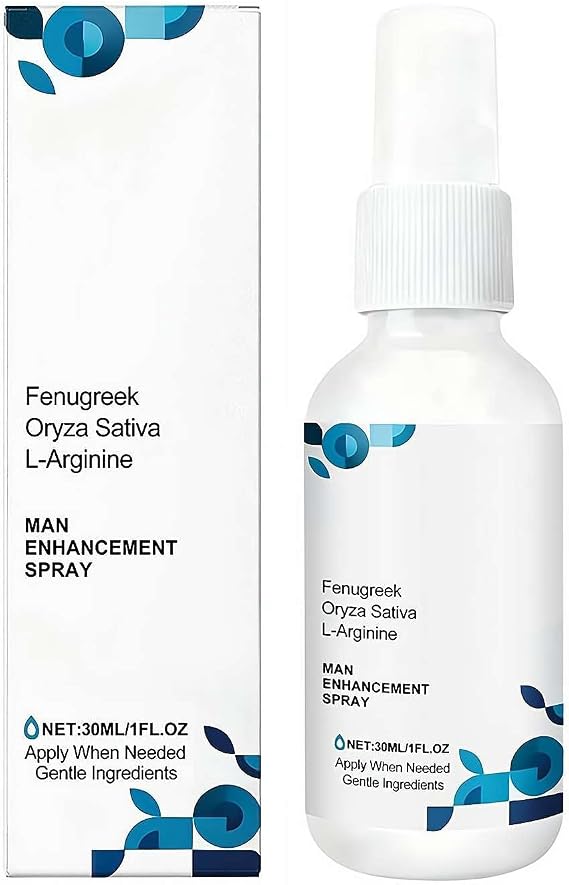 Men's Enhancement Spray, 30ml Fast-Acting Formula for Performance Boost and Extended Duration, Gentle Care for Sensitive Skin