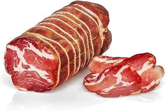 Spicy Capocollo, italian food by Salumi Pasini, 1.3 kg