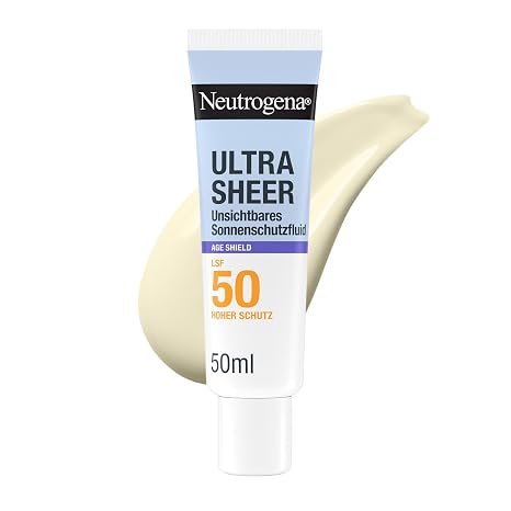 Neutrogena® Ultra Sheer Age Shield Sun Protection Fluid SPF50 50 ml