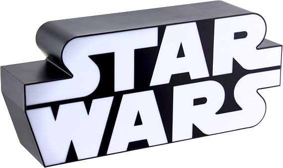 Paladone Star Wars Iconic Logo Light - Officially Licensed Merchandise and Memorabilia, Gifts for Boys and Men, Room Accessories, Desk Lamp