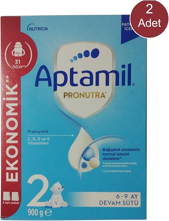 Aptamil Devam Sütü 2 Numara 900 Gr X 2 Adet 103246-2-1