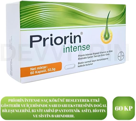 Priorin Priorin Intense 60 Kapsül 1 Paket