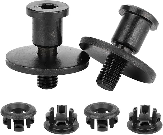 Bed Extender Installation Kit Mounting Hardware Set OEM YL3Z84286A54AA Fit for 2004 2008 Mark LT 2006 2008 Durable ABS Iron Black