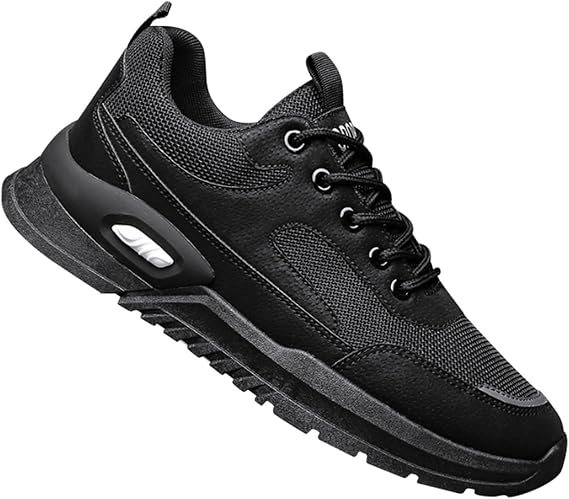 Men Low Top Breathable Running PU Casual Sport Shoes Mens Leather Sneaker