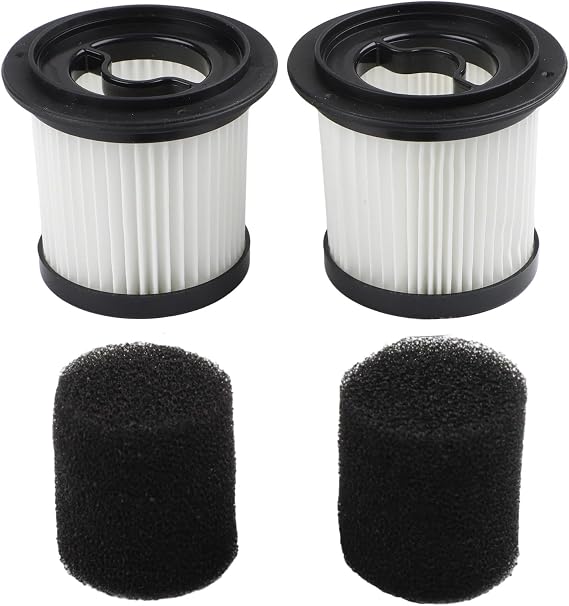 H13 HEPA Filter Replacement for Bieiao MHRMHR KP1108 AIRDIYA P1 VG3 Ealken Cordless Vacuum, Washable Pre-Filter Sponge Set