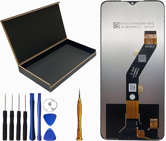 LCD Screen Display Touch Digitizer Assembly Replacement for Infinix Smart 7 / Infinix Smart 7 HD/Infinix Smart 7 + LCD Screen X6515 X6516 X6517