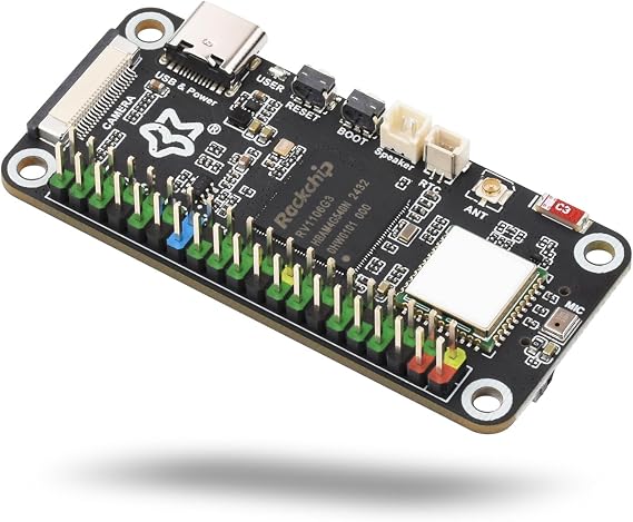 LUCKFOX Pico Zero - Linux Micro Development Board with ARM Cortex-A7, WiFi 6, BT 5.2, NPU 1TOPS, Supports MIPI CSI, GPIO for IoT/Robotics/Smart Home