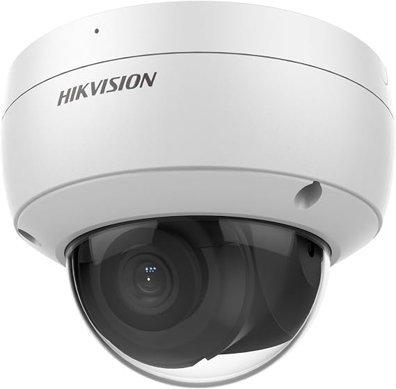 Hikvision 8MP AcuSense Vandal Fixed Dome Network Camera with 2.8mm Lens