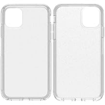 OtterBox iPhone 11 Simetri Serisi Kılıf - STARDUST (GÜMÜŞ FLAKE/CLEAR), ultra şık, kablosuz şarj uyumlu, yükseltilmiş kenarlar kamerayı ve ekranı korur