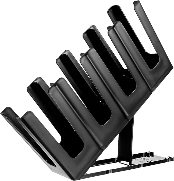 Happyyami Adjustable Cup Holder 4 Compartments Plastic Coffee Cup Organizer Foldable Multifunctional Shelf for Home Bar and Cafes