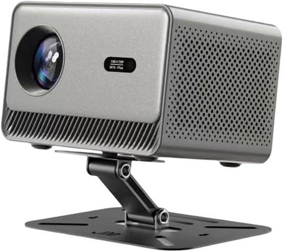 Projector Stand for Desk, Foldable Desktop Projector Mount with 180° Rotation, Mini Stand for Ceiling or Tabletop Use, Compatible with TMY, HAPPRUN, YABER, AuKing, DBPOWER, Anker and More