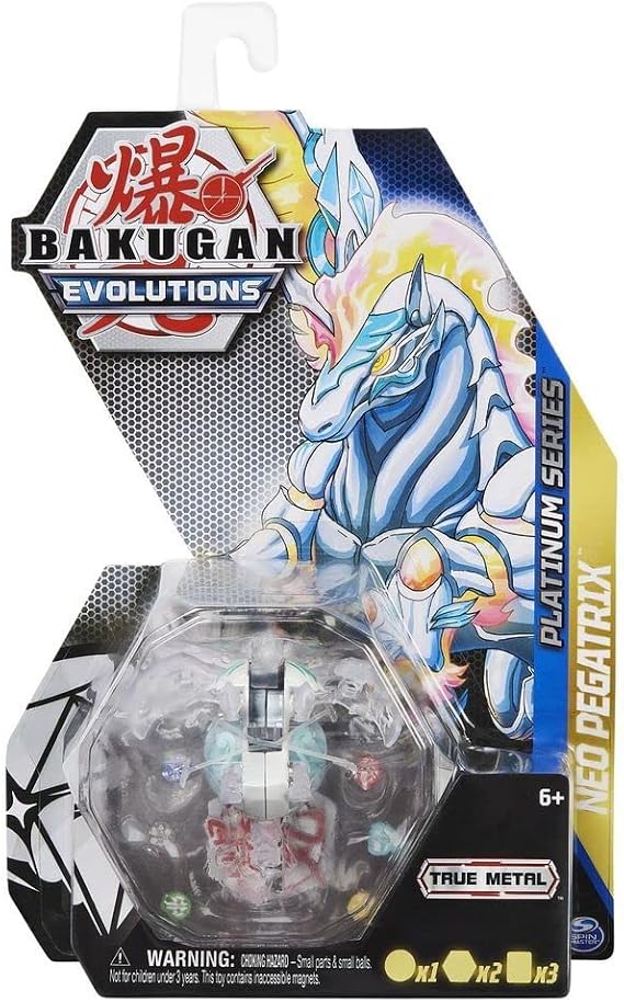Bakugan Evolutions 2022 Platinum Series Die-cast Diamond Neo Pegatrix
