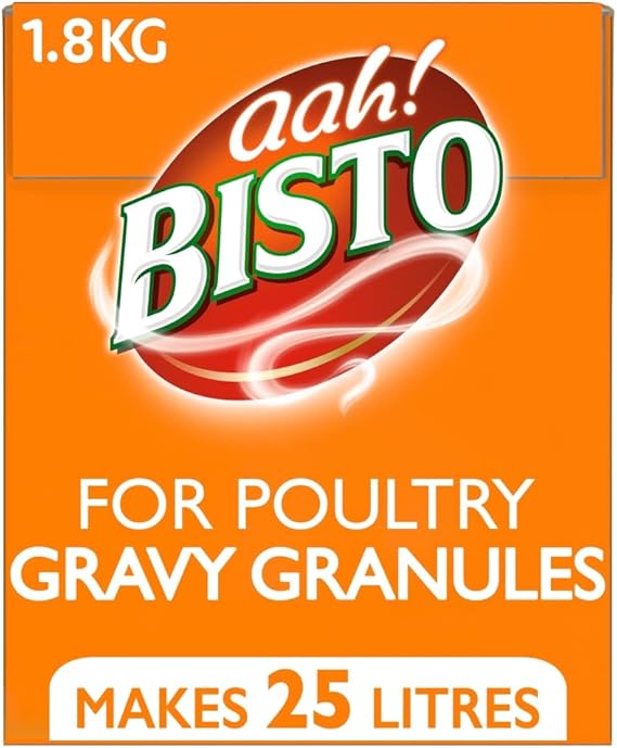 Bisto Flavoursome & Delicious Chicken Gravy Granules For Hearty Family Mealtimes, 1.8 kg Tub (Pack of 1)