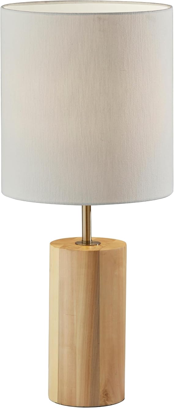 Adesso Dean Table Lamp, E26 Medium Base, Brass
