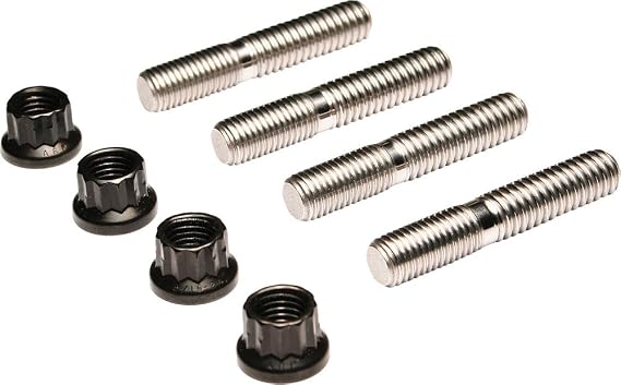 Feuling Exhaust Studs/Lock Nuts 12-Point Engine Fastener Kit 3048