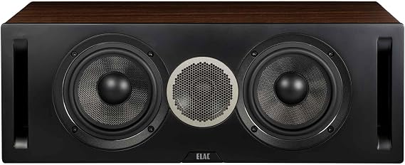 ELAC Debut Reference DCR52 Centre Channel Speaker (Black/Dark Walnut)