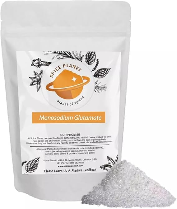 Monosodium Glutamate | MSG | Ajinomto Flavour Enhancer Seasoning by Spice Planet® 25g-1.9kg (25 Grams)
