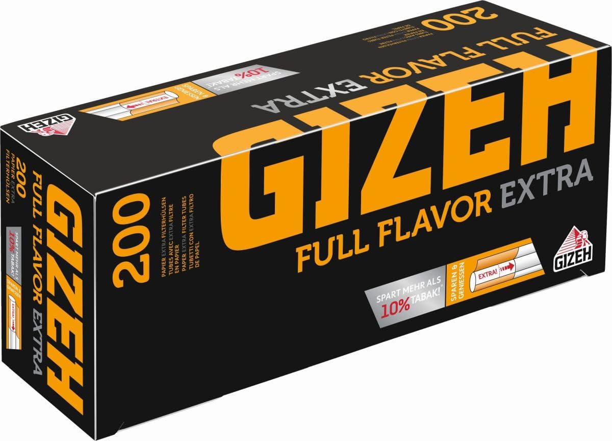 Gizeh, Sleeve, full flavour 1000 extra filter sleeves