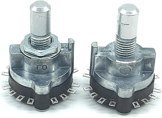 microswitch Machine Center Electronic Hand Wheels Band Rotary Switch 1 2 3 4 Pole 3 4 5 6 7 9 Position(1 Pole 7 Position)