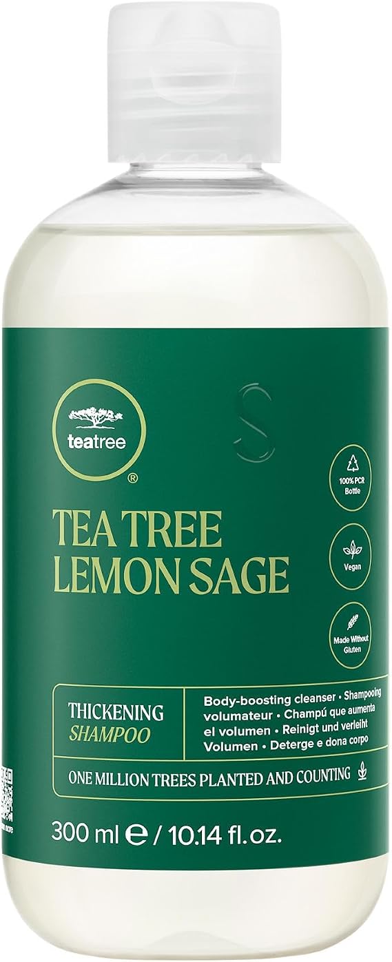 Paul Mitchell Tea Tree Lemon Sage Thickening Shampoo 300ml, White