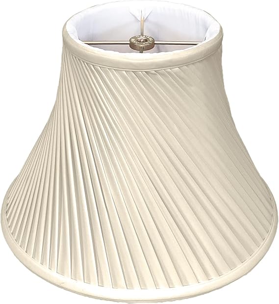 Royal Designs, Inc Twisted Pleat Basic Lampshade - Beige 6 x 12 x 9