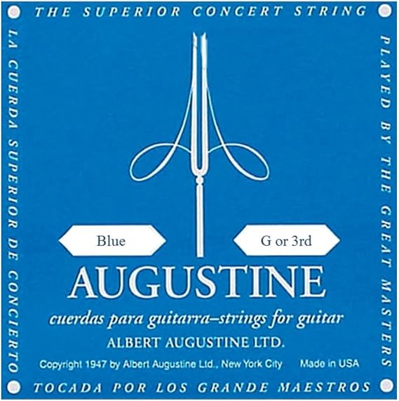 Augustine Black Label Classical Guitar Strings Set