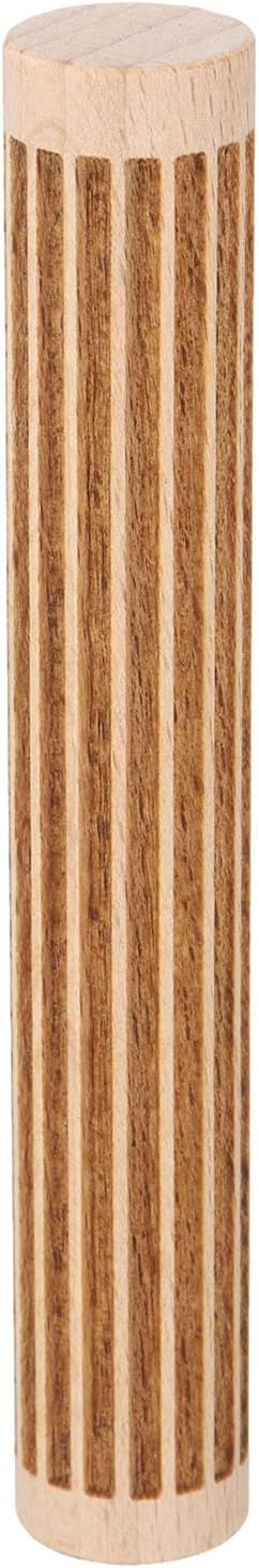 sourcing map Wood Clay Roller 4" Straight Lines Pattern Rolling Pins