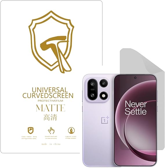 Microcase OnePlus 15 Global ile Uyumlu Tpu Nano Mat Ekran Koruma Filmi EKM107
