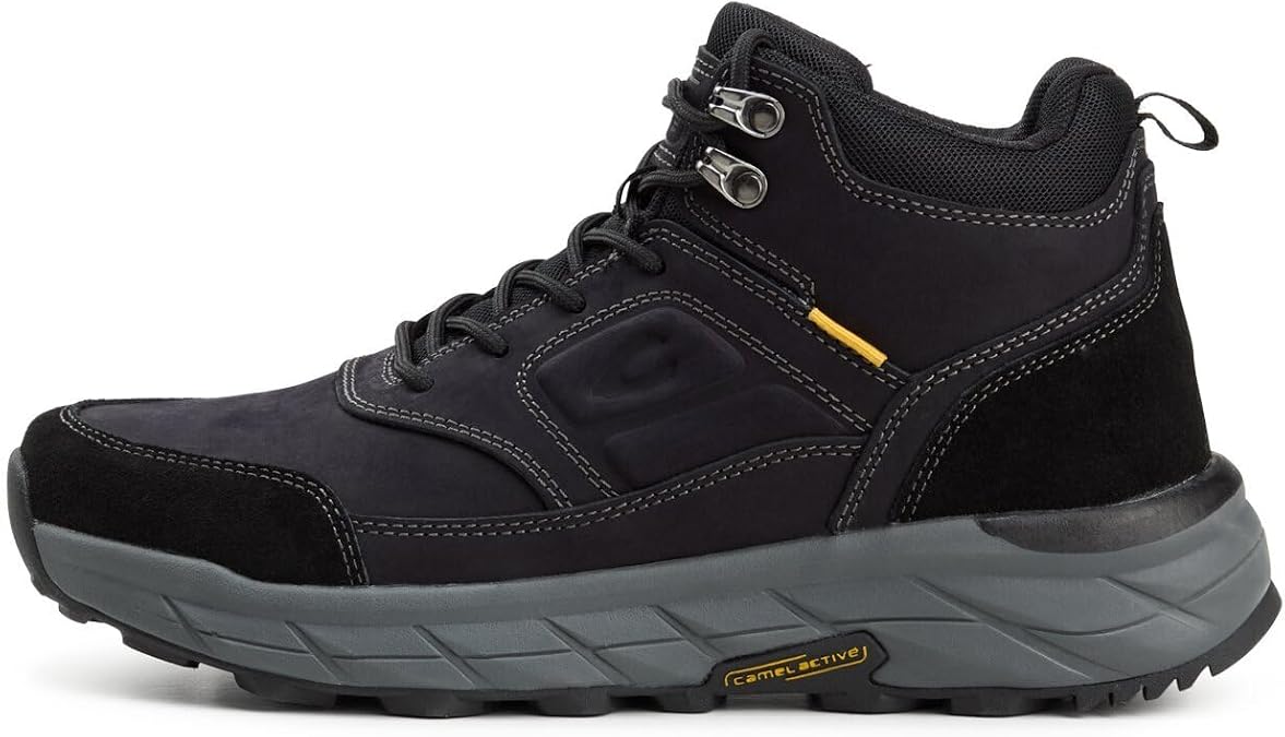 camel active Men's Lace-Up Shoe with Grip Sole