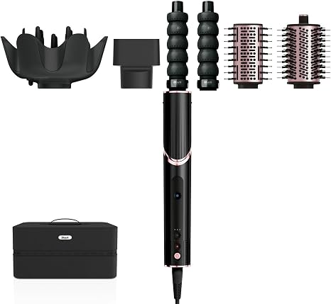 Shark FlexStyle 5-in-1 Air Styler & Hair Dryer Black/Rose Gold