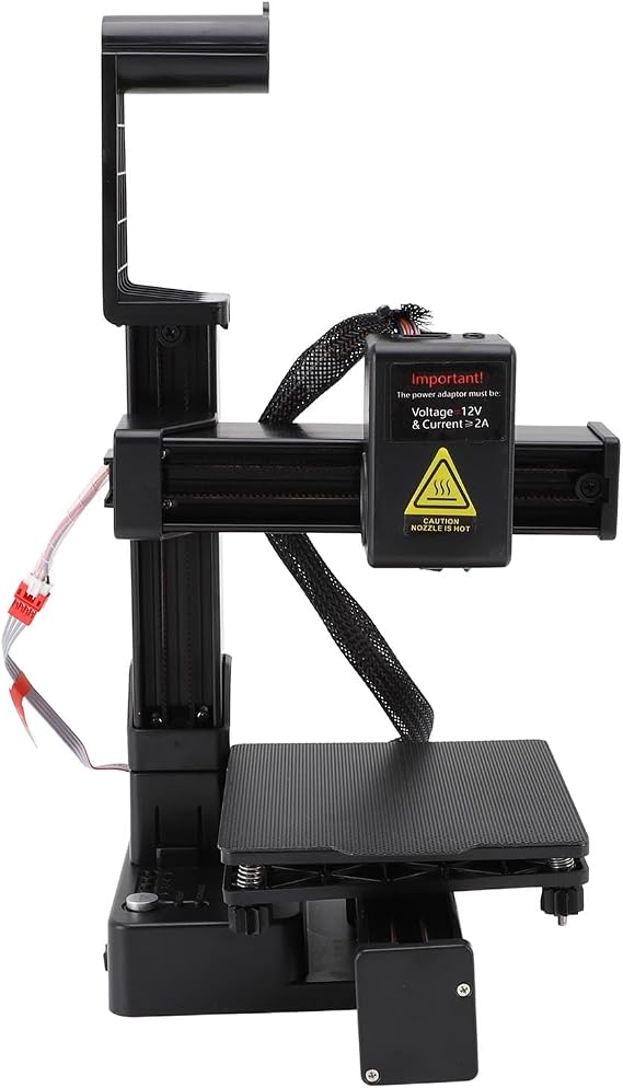 Small 3D Printer 40mm/s 100x100x100mm Print Size One Click 3D Printing Machine Supports .75mm PLA TPU Filament for Beginners and objects. Is TO Size 100x100x100mm a for (UK Plug)