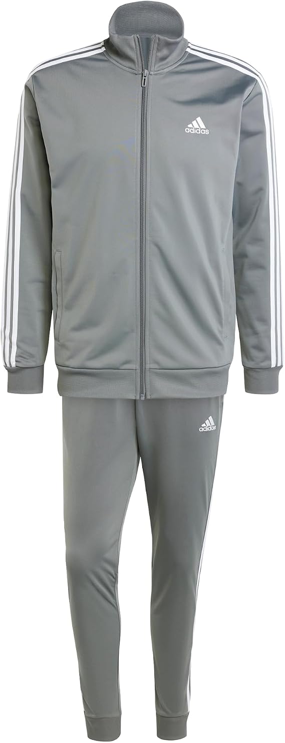 adidas Men's Basic 3-Stripes Tricot Tracksuit