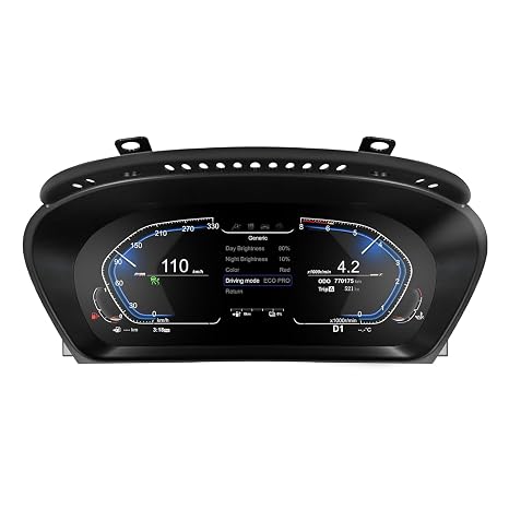Generic 12.3 ''Digitale Dashboard for BMW 5 Series E60 E61 525D 2003-09year CCC CIC Auto LCD Paneel Snelheidsmeter Virtuele Cockpit Voor