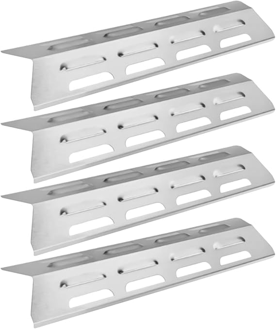 Grill Heat Shield 4 Piece Protective Stainless Steel