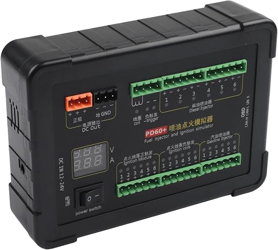 Ignition Coil Simulator Tool with Real-Time Display