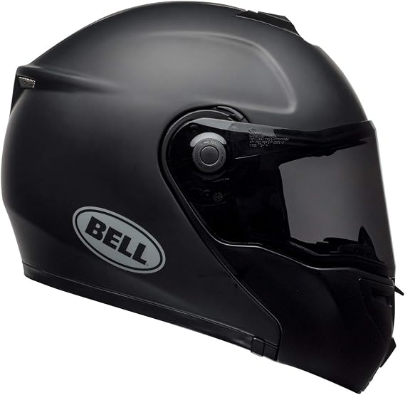 BELL SRT Modular Flip-Up Motorcycle Helmet - Matte Black, X-Large