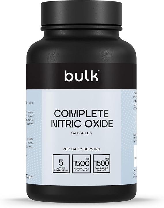 Bulk Complete Nitric Oxide Capsules, Pack of 180