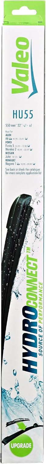 Valeo Hydroconnect Upgrade Wiper Audi A6 C5 (2000-2005), Bmw X3 E83 (2008-2011), Dacia Dokker (2012-2021), Land Rover Freelander (2001-2006) (550 MM) 578576
