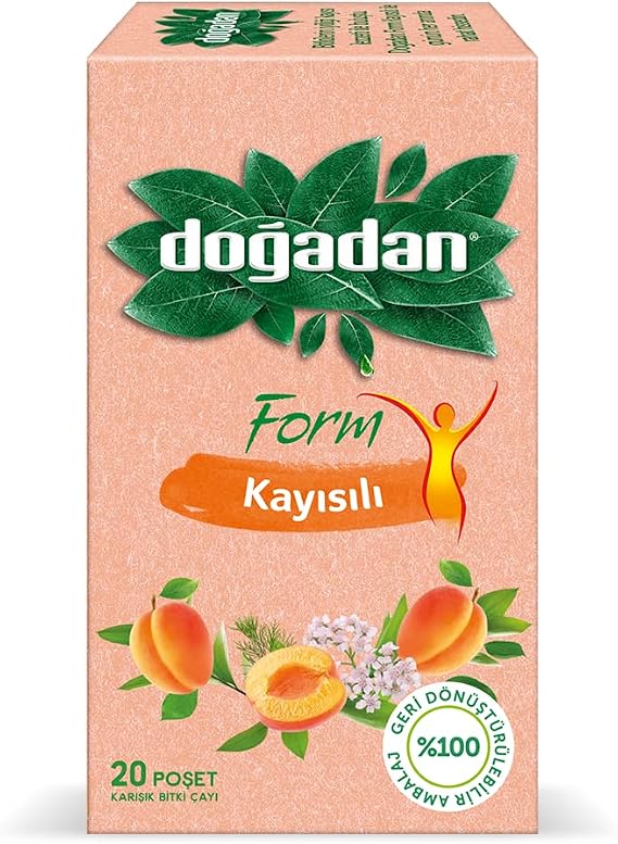 Doğadan Form Çayı Kayısılı (20'li)