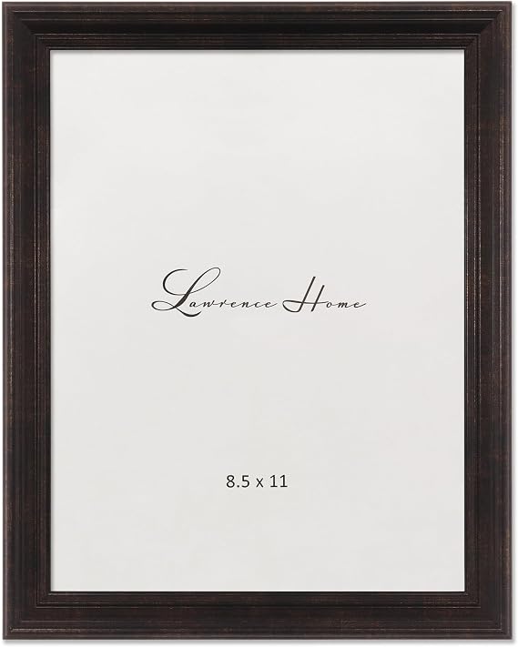 Lawrence Frames Sutter Ev Çerçevesi, 8.5x11, Bronz