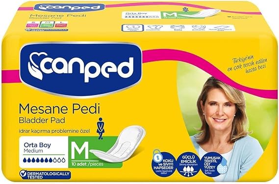 Canped 10lu Mesane Pedi Normal Emicilik