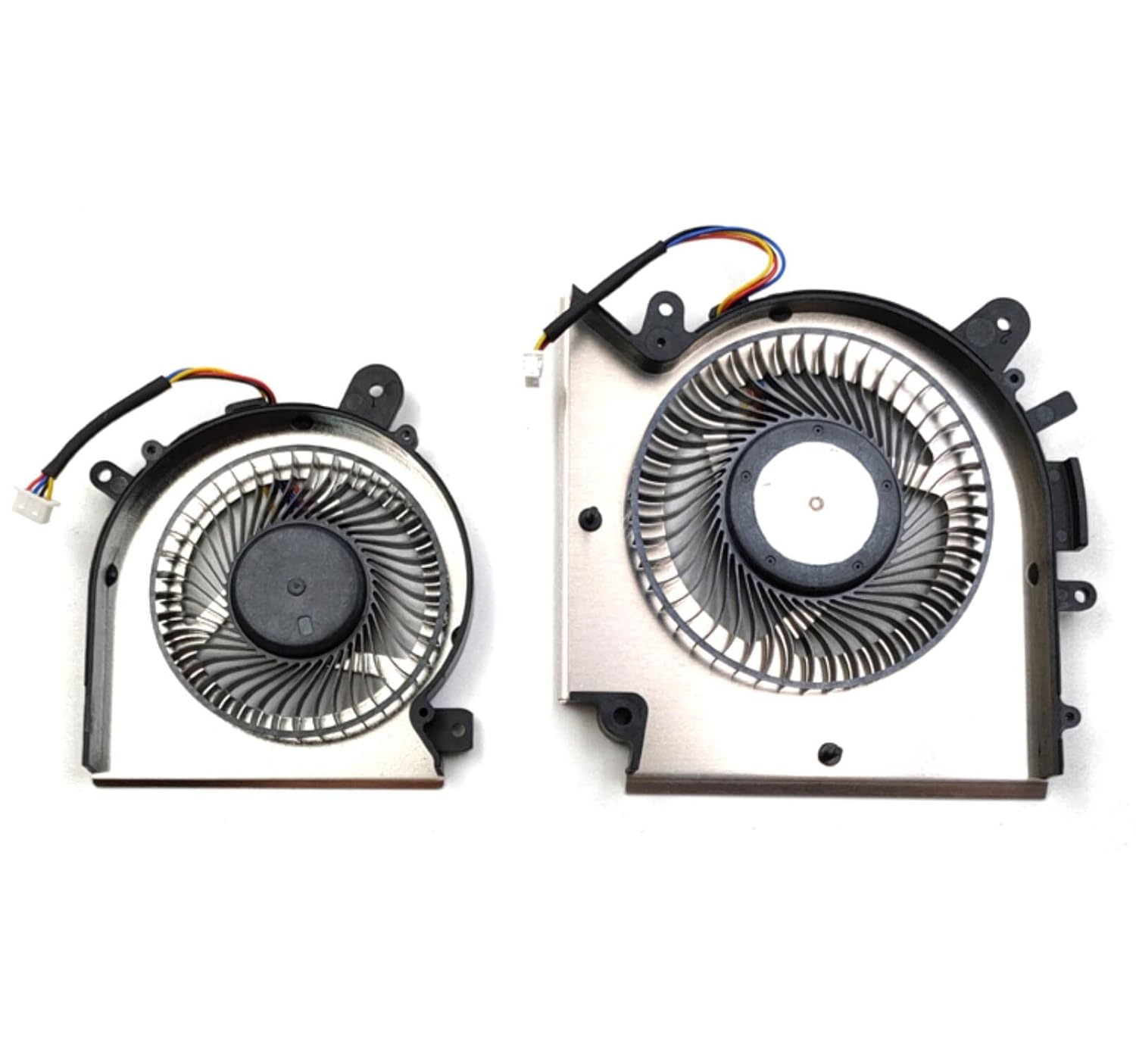 Fleshy Leaf Replacement CPU  GPU Cooling Fan for MSI Katana GF76 Pulse GL76 MS-17L1 GF66 11UC Pulse GL66 11UEK MS-1581 Series PABD08008SH-N459 PAAD06015SL-N460 DC5V