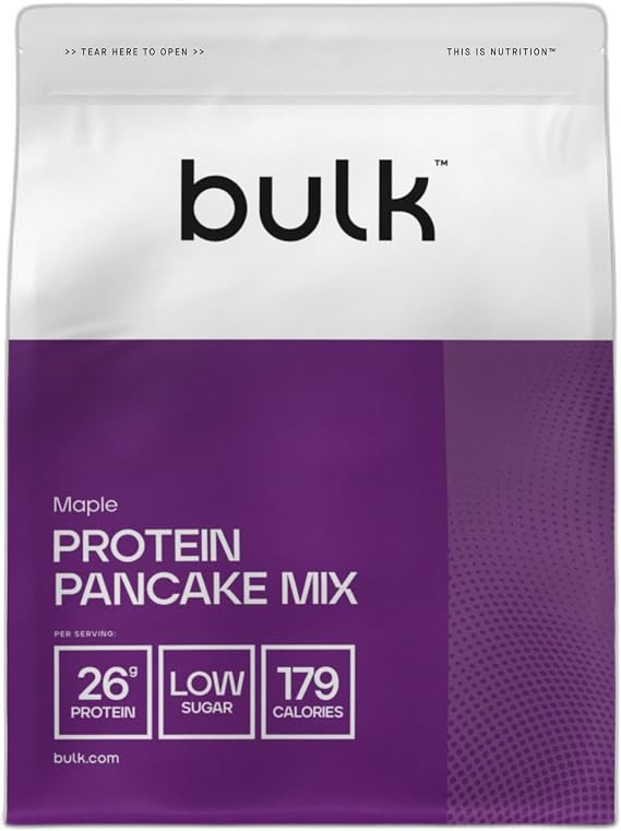 Bulk High Protein Pancake Mix, Maple, 500 g