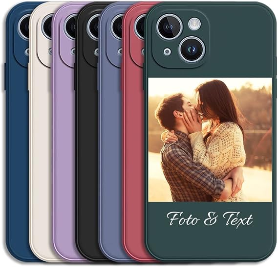 Sunrive Personalised Custom Case compatible with Xiaomi Redmi 14R 13 4G K70 K80 13C 12C 10C 9C 10 9A 9 Note 15 13R 13 12 11 10 9 8 7 5 Plus 11T Pro A3, TPU Cover with your own photo,image or text