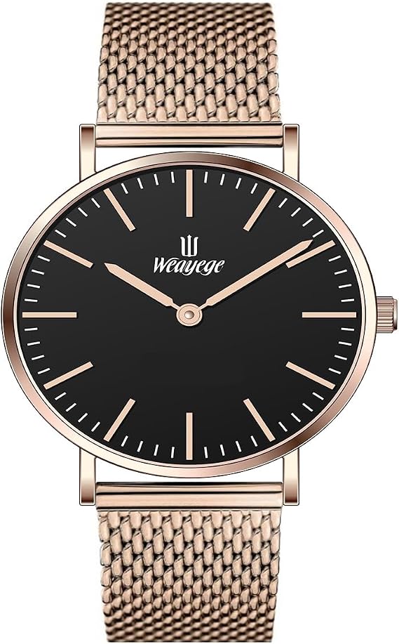 Women's Analogue Quartz Watch Women's Watches Leather Strap Luxury Quartz Watches Waterproof Fashion Creative Watch for Women
