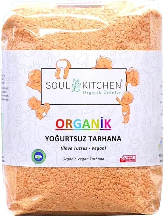 Soul Kitchen Organik Yoğurtsuz Tarhana 250gr (Vegan) (İlave Tuzsuz)