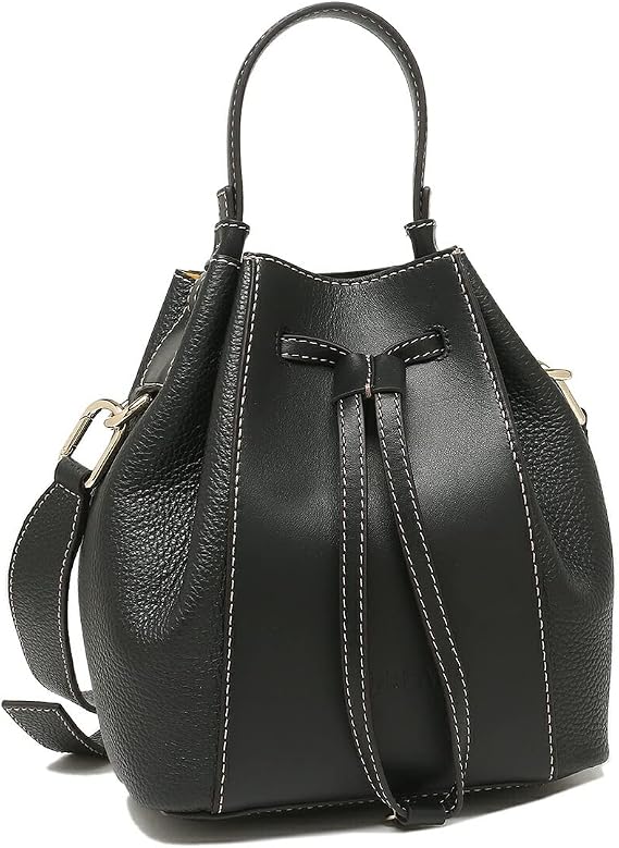 Furla Women's WB00353 BX0053 O6000 Handbag, Drawstring Bag, Black