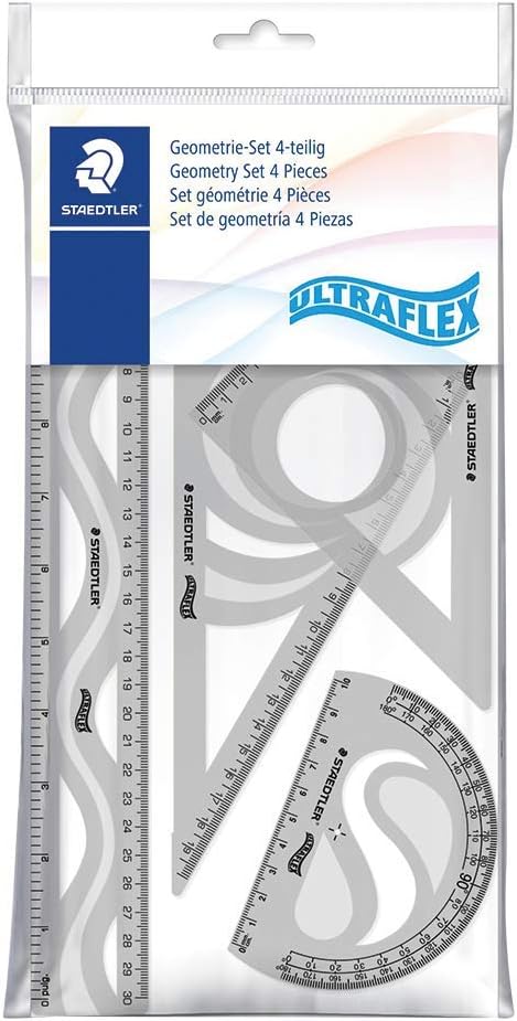 STAEDTLER Mars 569 Ultraflex Geometry Set - 4 Colors