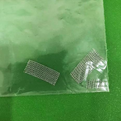 99.99% Platinum Mesh Electrode, 0.12mm Wire, Frameless Quadrate Pt Woven Net(50x50mm)