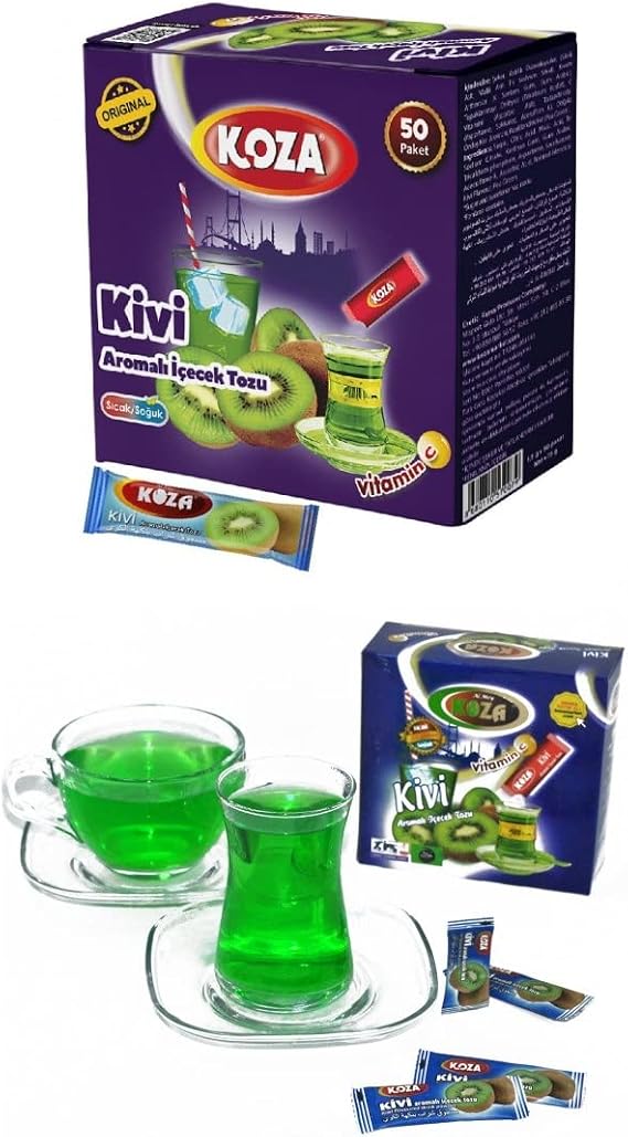 Koza Kivi Aromalı Tek İçimlik İçecek Tozu 50 x 1.5 G